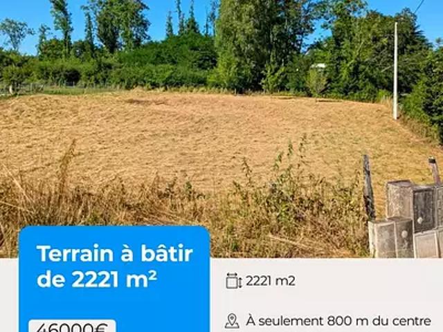 Terrain vente à Lons-le-Saunier, Bletterans