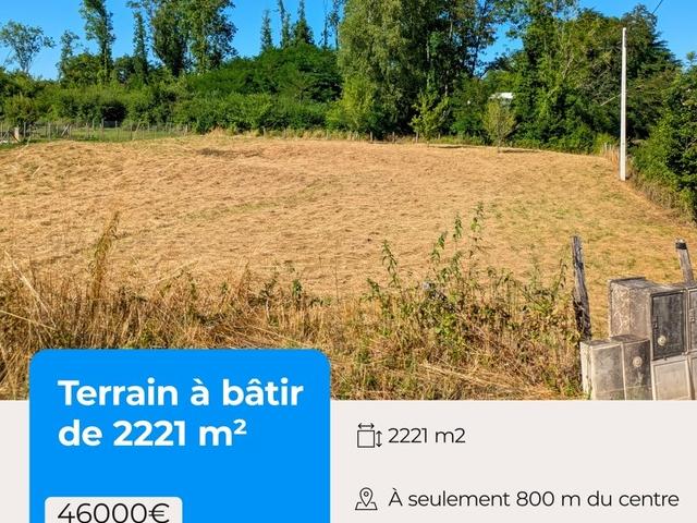 Terrain vente à Lons-le-Saunier, Bletterans