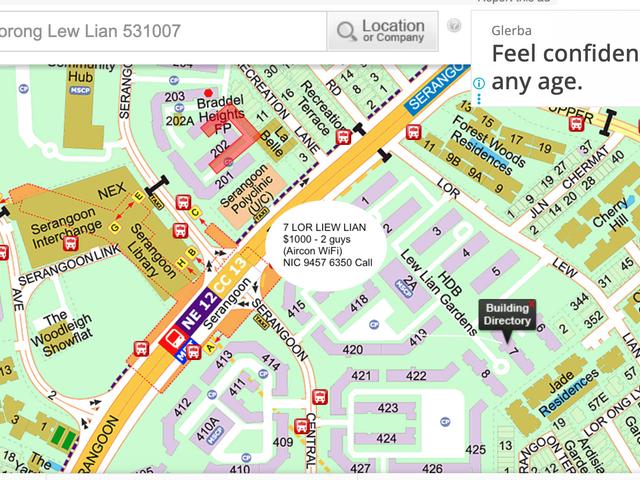 Room for rent in Serangoon