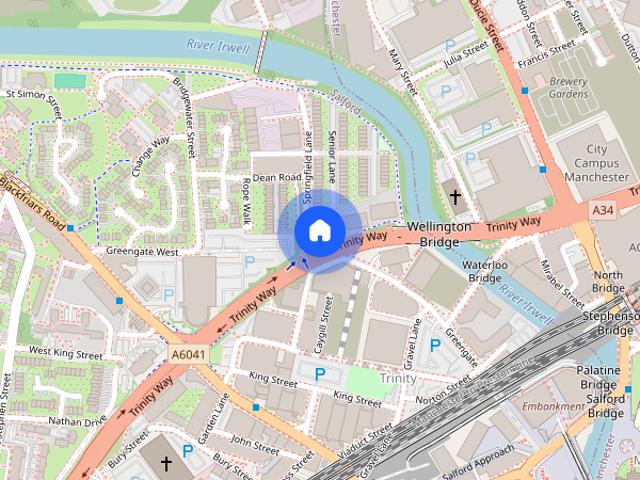 Apartment for rent in Blackfriars, Salford