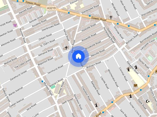 Apartment for rent in Fulham, Cat Hill