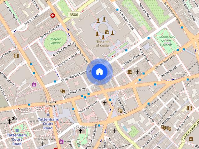Apartment for rent in Saint Giles, Bloomsbury