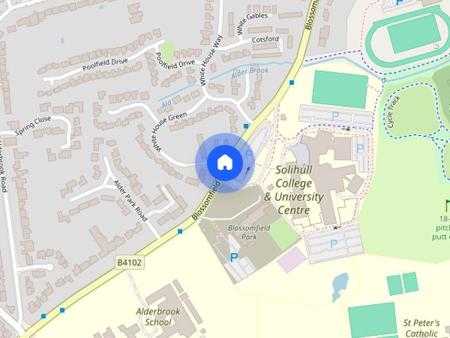Apartment for rent in Blossomfield, West Midlands