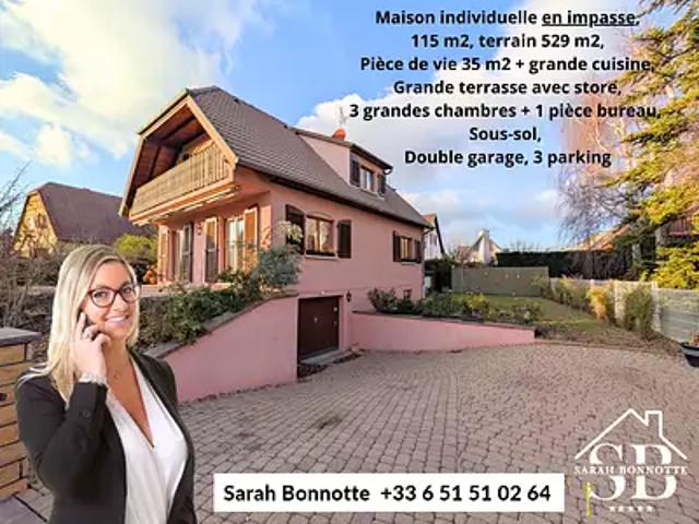 Maison vente à Mulhouse, Blotzheim