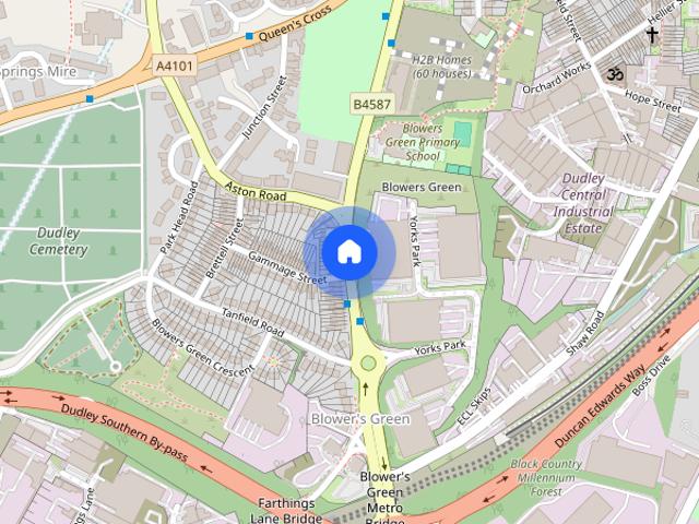 House for rent in Dixons Green, West Midlands