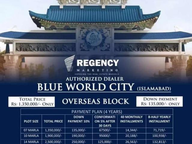Land for sale in Islamabad