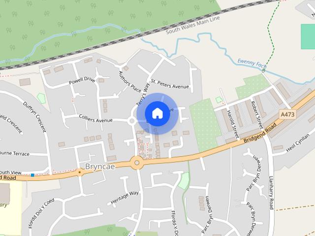 House for rent in Llanharan, Bryncae