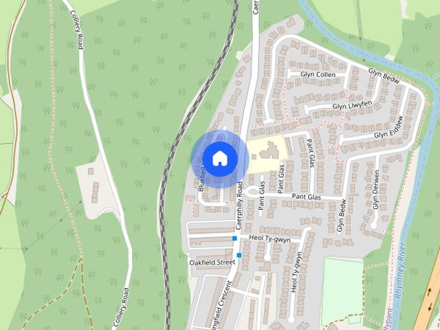 House for rent in Llanbradach, Wales