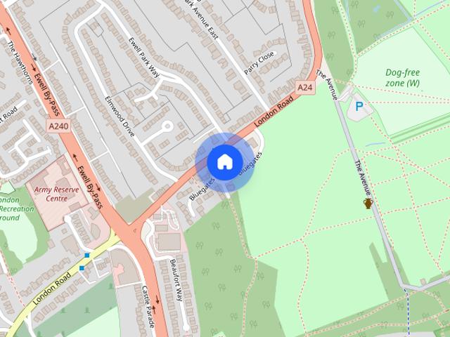 House for rent in Stoneleigh, Ewell