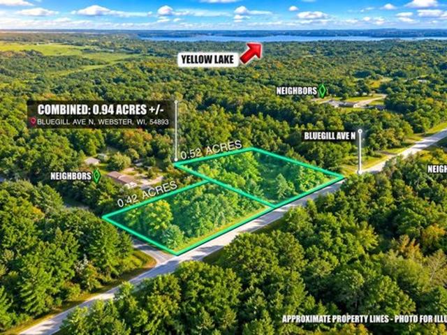 Land for sale in Webster, Wisconsin