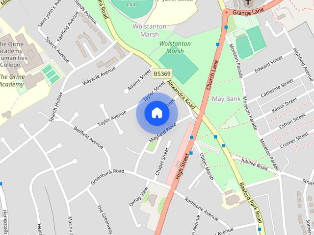 House for rent in May Bank, Newcastle-under-Lyme