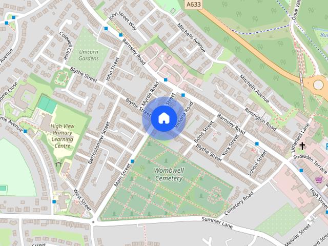 House for rent in Wombwell, South Yorkshire