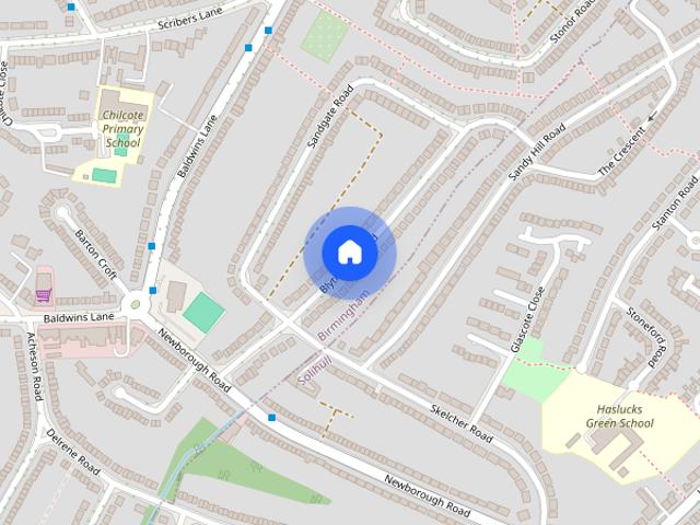 House for rent in Yardley Wood, West Midlands