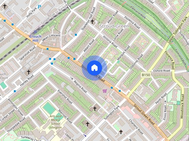 House for rent in Stroud Green, Greater London