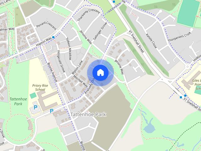 House for rent in Tattenhoe Park, Shenley Brook End