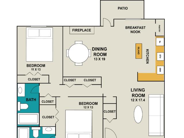 Apartment for rent in Leesville, Texas