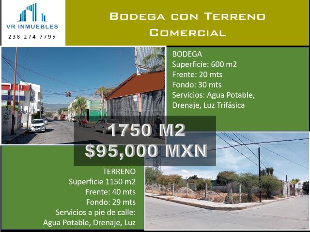 Nave Industrial en renta en Tehuacán, Puebla