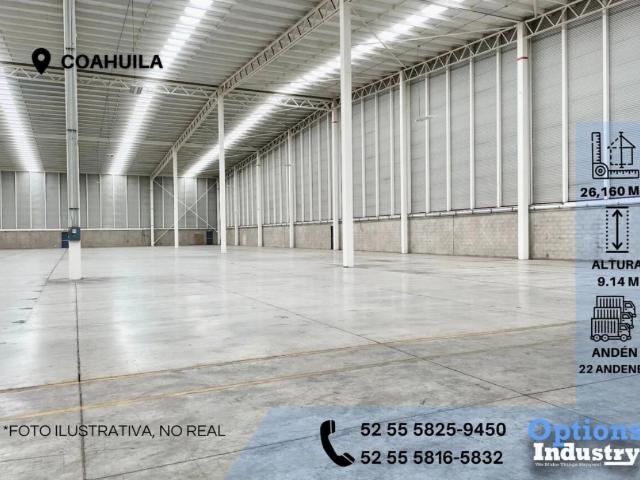 Nave Industrial en renta en Matamoros, Coahuila