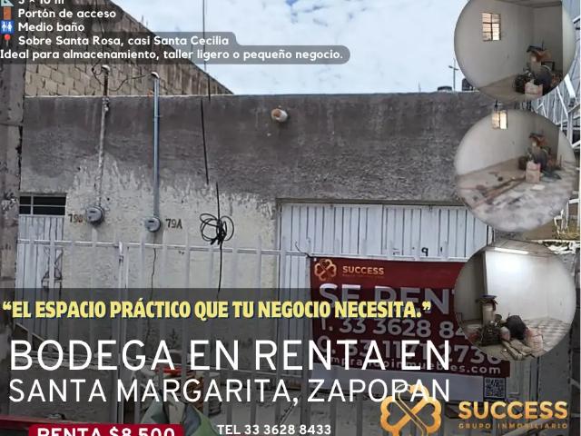 Nave Industrial en renta en Los Frailes, Zapopan