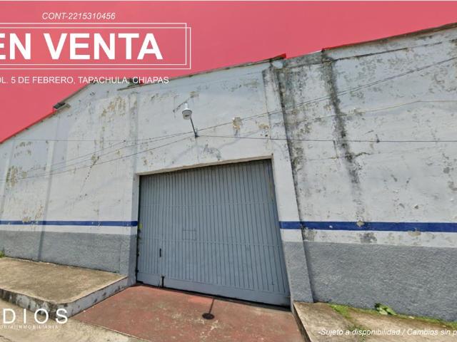 Nave Industrial en venta en Tapachula