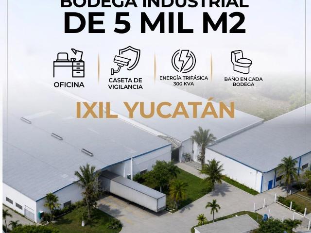Nave Industrial en venta en Ixil