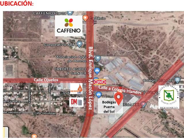 Nave Industrial en renta en Hermosillo, Sonora