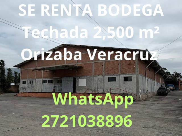Nave Industrial en renta en Orizaba, Veracruz