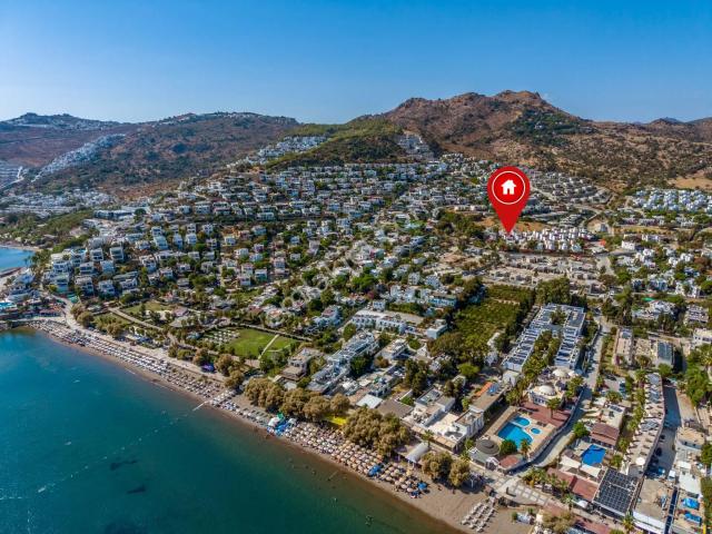 Dalyan Sitesi 1.Kısım, Bodrum içerisinde satılık Villa