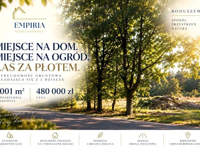 Grunt na sprzedaż w Boduszewo, powiat poznański