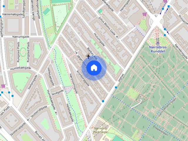 Zimmer til leje i Nørrebro, København