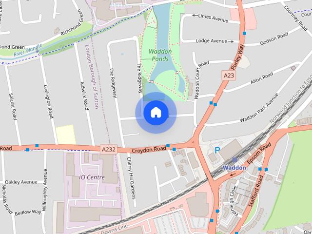 Apartment for rent in London Borough of Croydon, Waddon