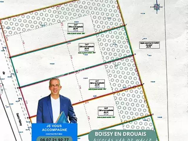 Terrain vente à Dreux, Boissy-en-drouais