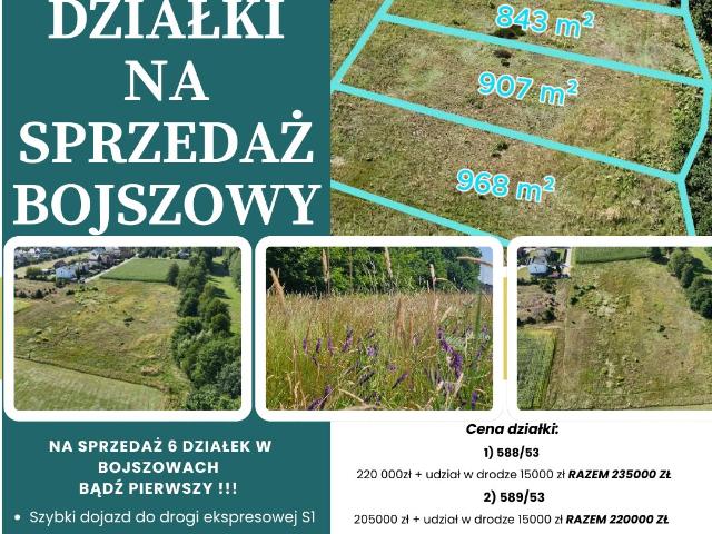 Grunt na sprzedaż w Bojszowy, Śląskie