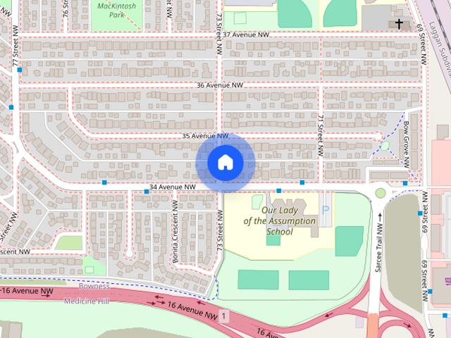 Townhouse for rent in Bowness, Calgary