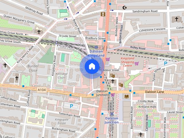 Apartment for rent in Dalston, Greater London