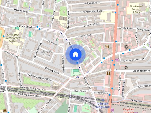 Apartment for rent in Dalston, Greater London
