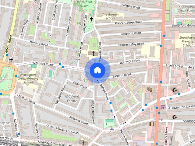 Apartment for rent in London Borough of Hackney, Greater London