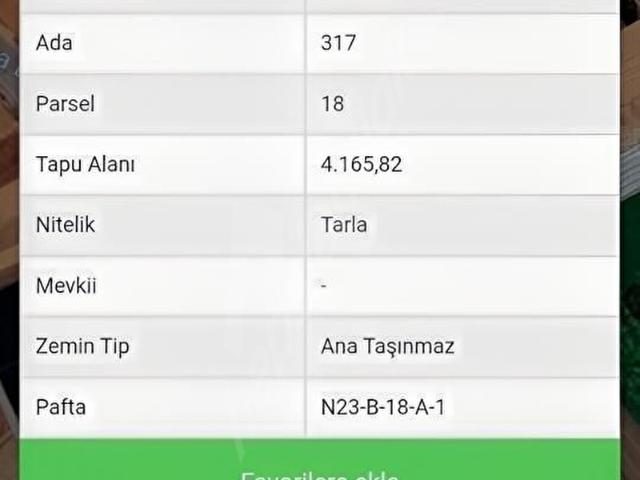 Karamanlı, Karamanli içerisinde satılık Arsa