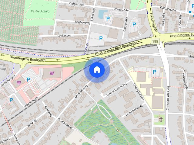 Lejlighed til leje i Herning, Århus