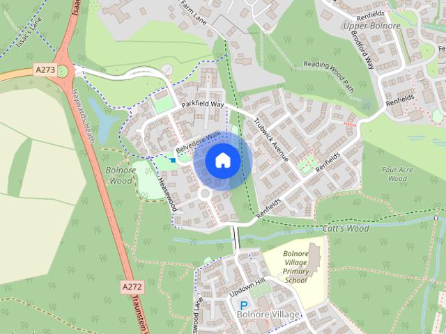 House for rent in Bolnore Village, Perryfields