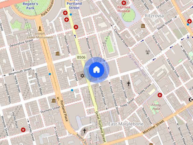 Apartment for rent in East Marylebone, Cat Hill