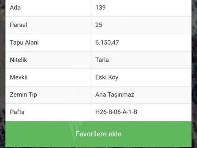 Mudurnu, Bolu içerisinde satılık Arsa