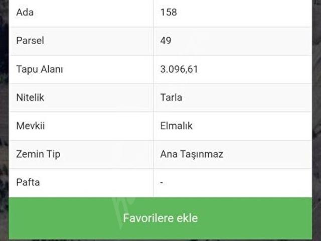 Mudurnu, Bolu içerisinde satılık Arsa