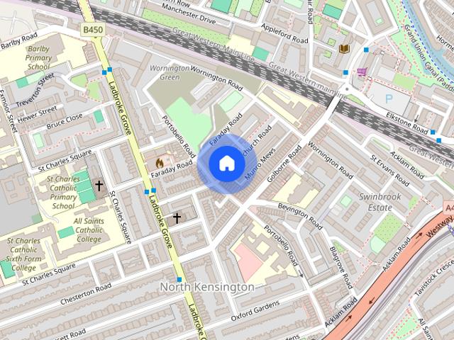 Apartment for rent in North Kensington, Greater London