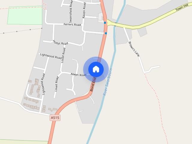House for rent in Beamhurst, Staffordshire