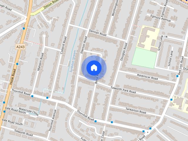 Apartment for rent in Tolworth, Greater London