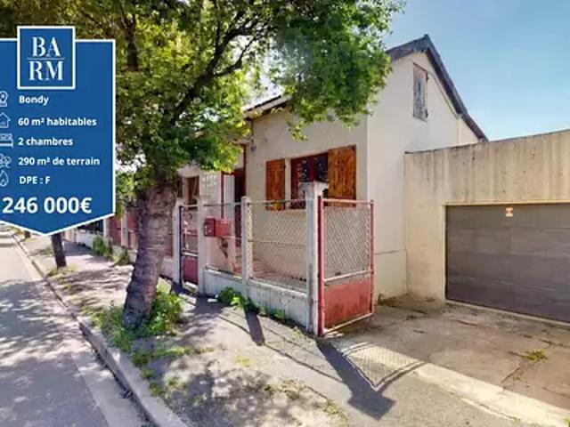Maison vente à Bobigny, Bondy