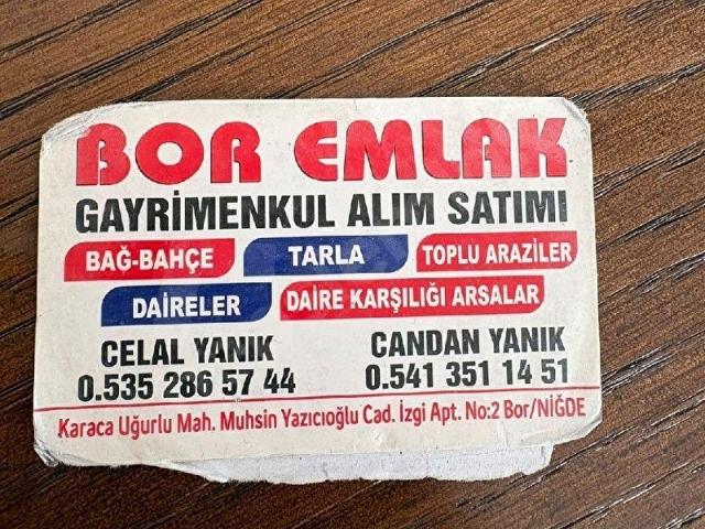 Bayat, Bor içerisinde satılık mülk