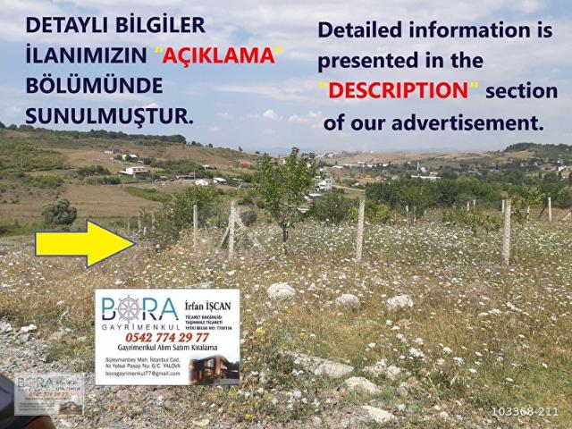 Yalova Merkez, Yalova içerisinde satılık Arsa