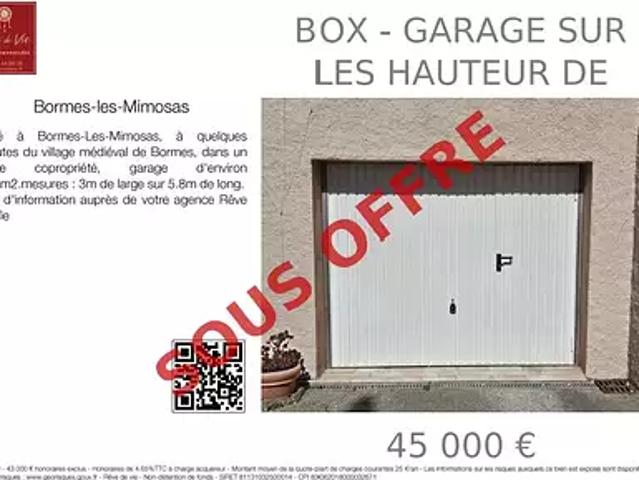 Garage vente à Arrondissement de Toulon, Bormes-les-mimosas
